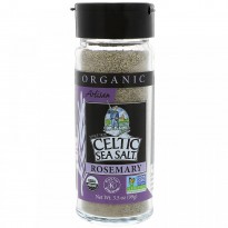 Celtic Sea Salt, Organic, Artisan, Rosemary, 3.5 oz (99 g)