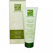Kiss My Face, Clean For A Day, Creamy Face Cleanser, 4 fl oz (118 ml)