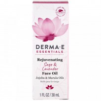 Derma E, Rejuvenating Face Oil, Sage & Lavender , 1 fl oz (30 ml)