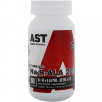 AST Sports Science, Na-R-ALA 200, 200 mg, 90 Capsules