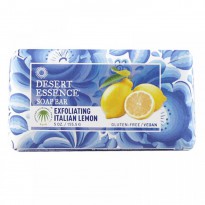 Desert Essence, Soap Bar, Exfoliating Italian Lemon, 5 oz (155.5 g)