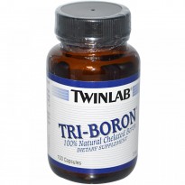 Twinlab, Tri-Boron, 3 mg, 100 Capsules