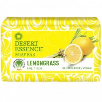 Desert Essence, Soap Bar, Lemongrass, 5 oz (142 g)