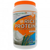 Growing Naturals, Organic Rice Protein, Original, 32.4 oz (918 g)