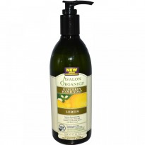 Avalon Organics, Glycerin Hand Soap, Lemon, 12 fl oz (355 ml)