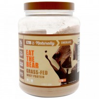 Eat the Bear, Grass-Fed Whey Protein, Chocolate, 1.62 lbs (735 g)