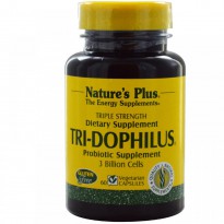 Nature's Plus, Tri-Dophilus, Probiotic Supplement, 60 Veggie Caps