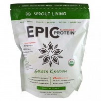 Sprout Living, Epic Protein, Green Kingdom, 1 kg (1,000 g)