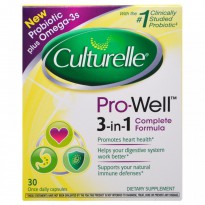Culturelle, Pro-Well, 3-in-1 Complete Formula, 30 Capsules