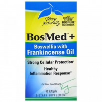 EuroPharma, Terry Naturally, BosMed + Bowellia with Frankincense Oil, 60 Softgels