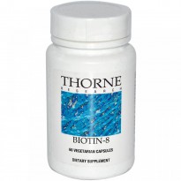 Thorne Research, Biotin-8, 60 Vegetarian Capsules