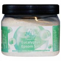 White Egret Personal Care, Eucalyptus Epsom Salt, 16 oz
