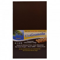 Coconut Secret, Organic Coconut Chocolate  Chip Ungranola Bar, 12 Bars, 1.2 oz (34 g) Each