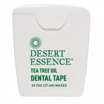 Desert Essence, Dental Tape, Tea Tree Oil, Waxed, 30 Yds (27.4 m)