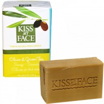 Kiss My Face, Olive & Green Tea Soap Bar, 8 oz (230 g)