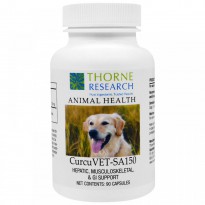 Thorne Research, Animal Health, CurcuVET-SA150, 90 Capsules