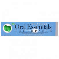 Oral Essentials, Toothpaste with Zinc, Whitening, 3.5 oz (99.2 g)