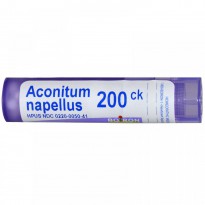 Boiron, Single Remedies, Aconitum Napellus, 200CK, Approx 80 Pellets