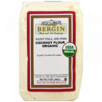 Bergin Fruit and Nut Company, Organic Coconut Flour, 12 oz (340 g)