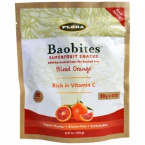 Flora, Baobites, Blood Orange, 6.17 oz (175 g)