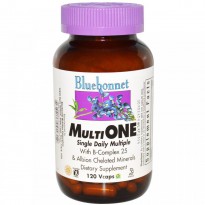Bluebonnet Nutrition, Multi One, Single Daily Multiple, 120 Vcaps