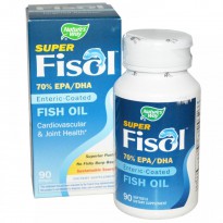 Nature's Way, Super Fisol, Enteric-Coated Fish Oil, 90 Softgels