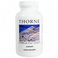 Thorne Research, Omega-3 w/CoQ10, 90 Gelcaps