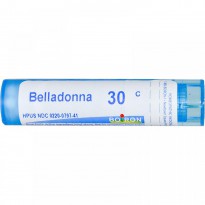 Boiron, Single Remedies, Belladonna, 30C, 80 Pellets