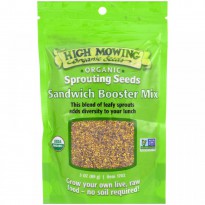 High Mowing Organic Seeds, Sandwich Booster Mix, 3 oz (89 g)