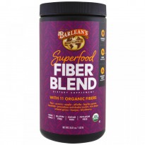 Barlean's, Organic Superfood Fiber Blend, Vanilla Flavor, 16.51 oz