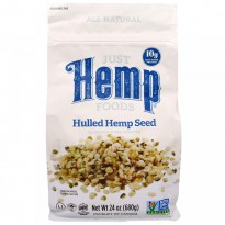Just Hemp Foods, Hulled Hemp Seeds, 24 oz (680 g)