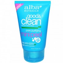 Alba Botanica, Good & Clean, Pore Purifying Mini Peel, 4 oz (113 g)