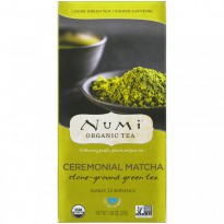 Numi Tea, Organic, Ceremonial Matcha, Stone-Ground Green Tea , 1.06 oz (30 g)