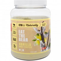 Eat the Bear, Grass-Fed Whey Protein, Vanilla, 1.62 lbs (735 g)