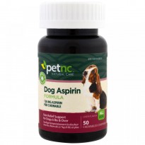 21st Century, Pet Natural Care, Dog Aspirin Formula, All Dog, Liver Flavor, 120mg, 50 Chewables
