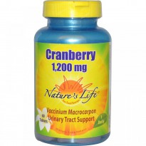 Nature's Life, Cranberry, 1,200 mg, 60 Tablets