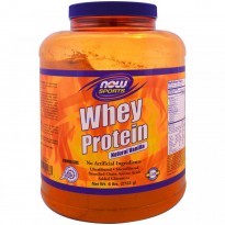 Now Foods, Whey Protein, Natural Vanilla , 6 lbs (2722 g)
