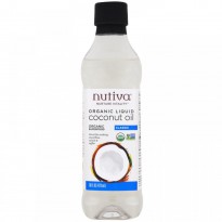 Nutiva, Organic Liquid Coconut Oil, Classic, 16 fl oz (473 ml)