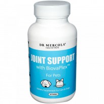Dr. Mercola, Joint Support, with BiovaPlex, for Pets, 60 Tablets