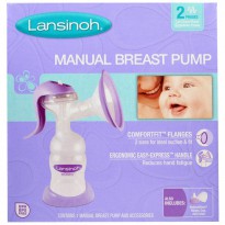 Lansinoh, Manual Breast Pump, 1 Manual Breast Pump and Accessories