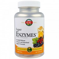 KAL, Super Enzymes, 60 Tablets