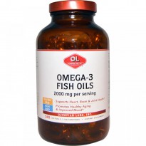 Olympian Labs Inc., Omega-3 Fish Oils, 2000 mg, 240 Softgels