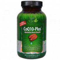 Irwin Naturals, CoQ10-Plus, 60 Liquid Soft-Gels