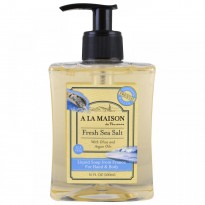 A La Maison de Provence, Liquid Soap For Hands & Body, Fresh Sea Salt, 10 fl oz (300 ml)