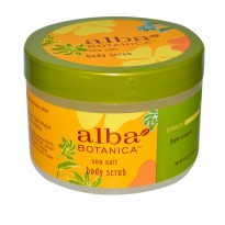 Alba Botanica, Body Scrub, Sea Salt, 14.5 oz (411 g)