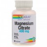 Solaray, Magnesium Citrate, 400 mg , 90 Veg Caps